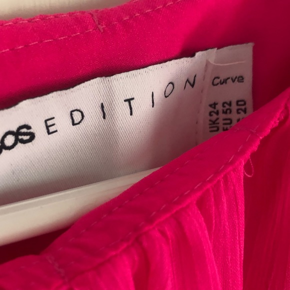 New: asos edition Curve. Ruched Midi Maxi Dress. US Size 20 - Picture 10 of 13